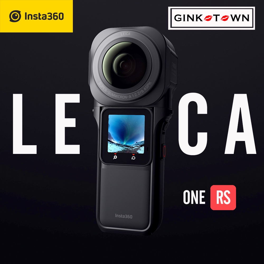 ลดเพิ่มสูงสุด 4000   Insta360 One RS Leica Edition 1-Inch กล้อง แอคชั่นแคม เซ็นเซอร์ขนาด 1 นิ้ว ประกันศ