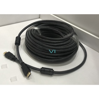 สายสัญญาณ HDMI แบบถักอย่างดี ขนาดความยาว 20 เมตร