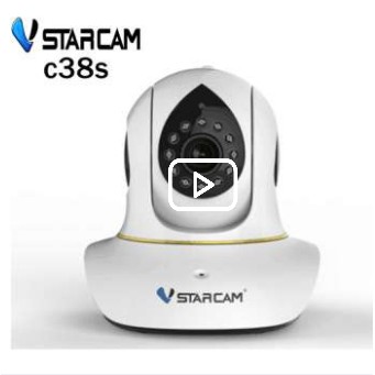 ส่งฟรี VSTARCAM C38S PNP WiFi FHD 1080P 2MP กล้องวงจรปิด