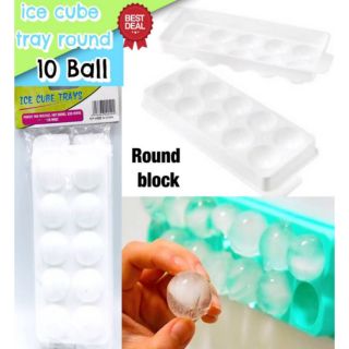 Ice Cube Trund 10 Ball บล็อกทำบอลน้ำแข็งแบบประกบ ทรงกลม 10 ลูก