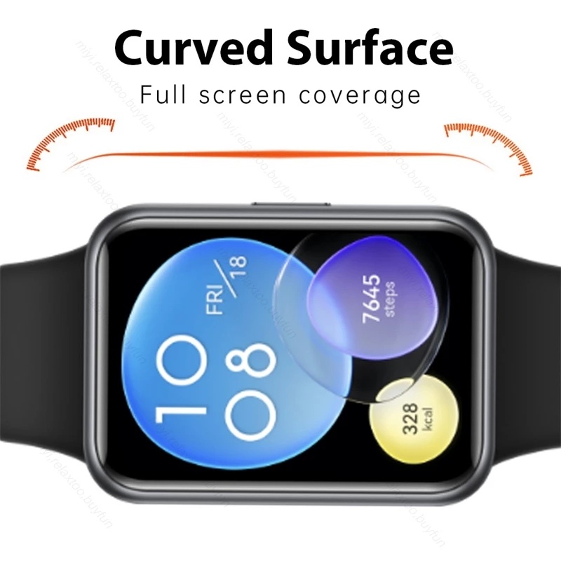 3d PMMA ฟิล์มป้องกันเต็มขอบ สําหรับ Huawei Watch Fit 2 Fit2 ป้องกันหน้าจอ