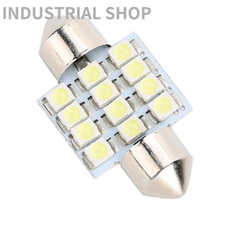 มีของพร้อมส่ง หลอดไฟ Led สีขาว 31มม. Festoon 12 Smd สําหรับติดตกแต่งภายในรถยนต์ De3175