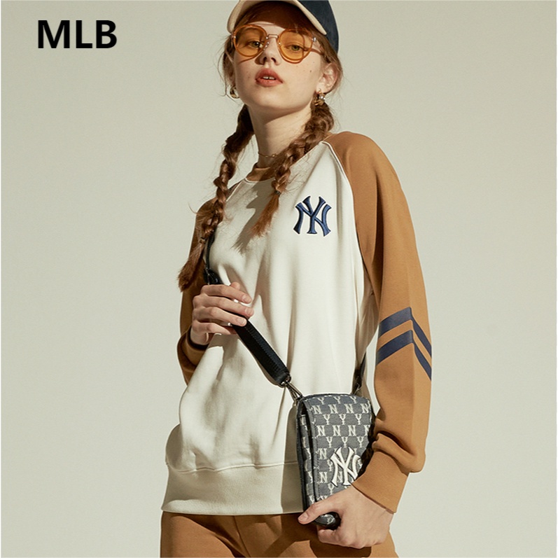 MLB กระเป๋าสะพายข้างมินิ เท่ ใส่โทรศัพท์  NY UNISEX CURVED CAPNY NEW YORK YANKEE