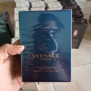 VERSACE Eros Pour Homme Eau de Toilette 100ml กล่องซีล