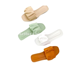 Mellor Chic : Sandals Fashion รองเท้าส้นแบน รองเท้าแตะแฟชั่นเกาหลี รองเท้าแตะผู้หญิง รองเท้าเกาหลี มีให้เลือก 5 สี