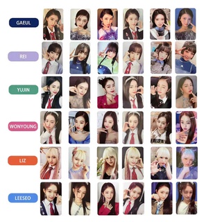 อัลบั้มโฟโต้การ์ด IVE Love Dive Je wonyoung yujin Slang liz leeseo rei จํานวน 6 ชิ้น ต่อชุด