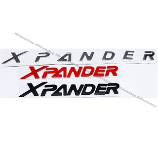 ป้ายโลโก้ XPANDER ตัวเล็ก ติดฝากระโปรงท้าย สำหรับ MITSUBISHI XPANDER