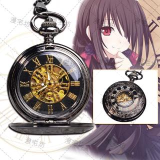 Anime Character Fashion Alloy Mechanical Pocket Watch