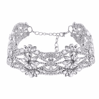 Luxury Choker Crystal wink