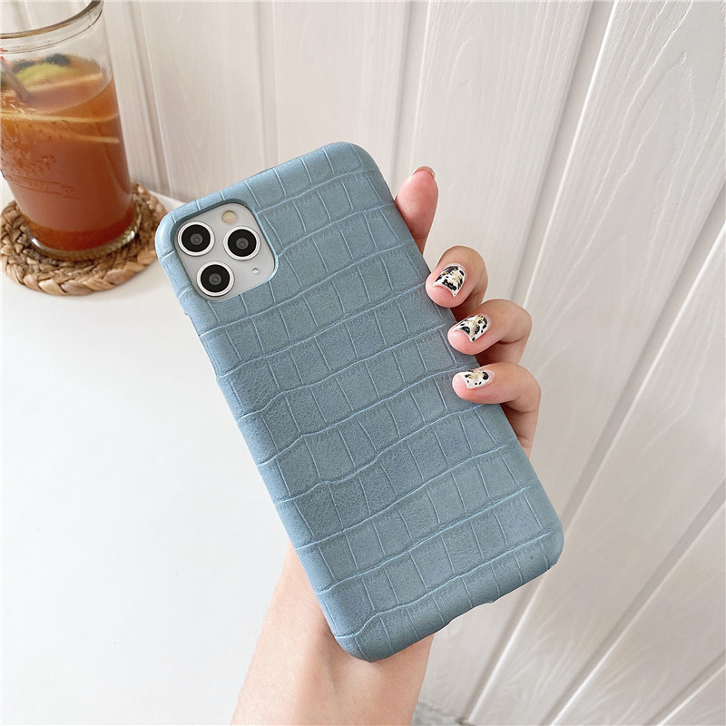 เคสโทรศัพท์มือถือ ลายหนังจระเข้ สําหรับ iPhone 7 8 8Plus SE2020 X XS MAX XR 11 Pro MAX #8