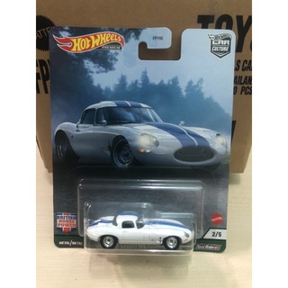 Hotwheels Premium British Horse Power"Jaguar Lightweight E-TYPE"