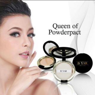 B YAR Queen Of Powder Pact แป้งพัฟผสมรองพื้น ขนาด 12 g.