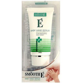 Smooth E White &amp; Smooth Baby Hand Serum สมูทอี ครีมทามือ เบบี้ไวท์แอนด์สมูท 30g.