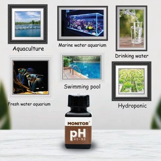 ชุดทดสอบความเป็นกรด-ด่าง โมนิเตอร์เทสคิท MONITOR pH 4.5-9.5 TEST KIT (400 Tests)