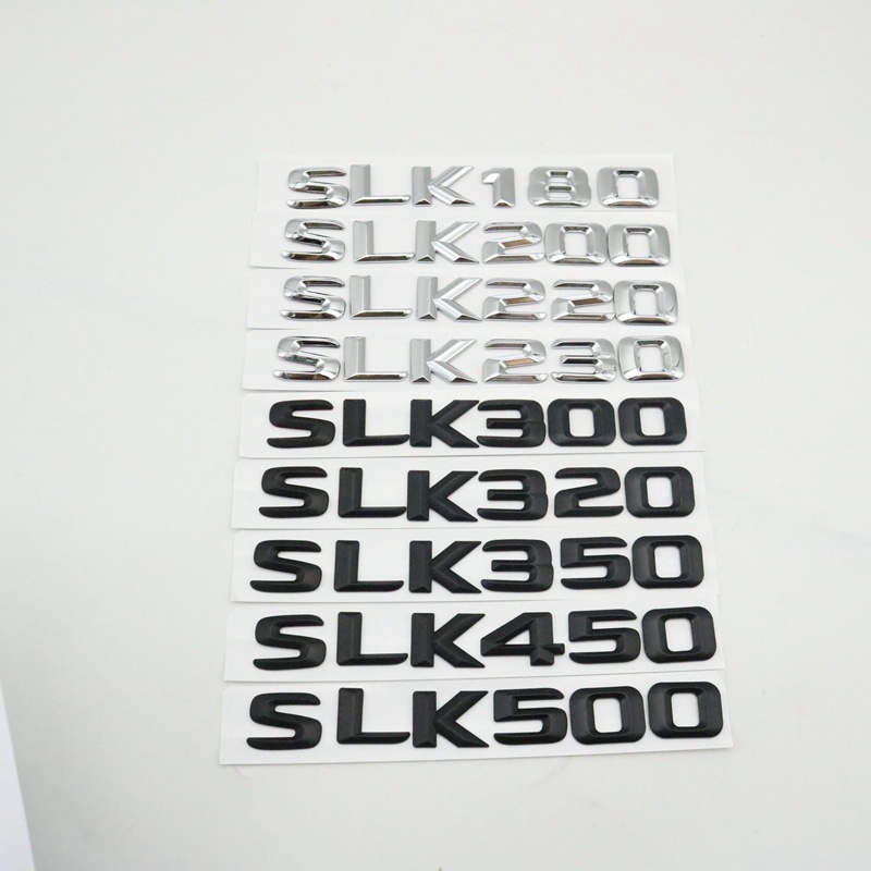 ฝากระโปรงหลัง ลายโลโก้ตัวอักษร สําหรับ Mercedes Benz R170 R171 R172 SLK32 SLK63 SLK55 SLK200 SLK220 