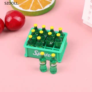 [cxSZDOLL]  1:12Dollhouse Mini scene decoration beverage set model dollhouse home decoration  DOM