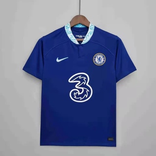 เสื้อฟุตบอล เชลซี ชุดเหย้า ยูฟ่า แชมเปี่ยนลีค เกรดแฟนบอล ปี 2022/23 Chelsea Home UCL Jersey 2022/23 ( AAA )