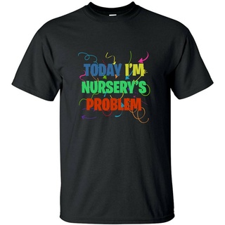 [S-5XL] เสื้อยืด พิมพ์ลาย Today Im Nurserys แนวตลก โอเวอร์ไซซ์ เหมาะกับของขวัญวันเกิด สําหรับเด็กนักเรียน