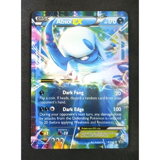 Absol EX XY62 อับโซล Pokemon Card Vivid Series ภาษาอังกฤษ