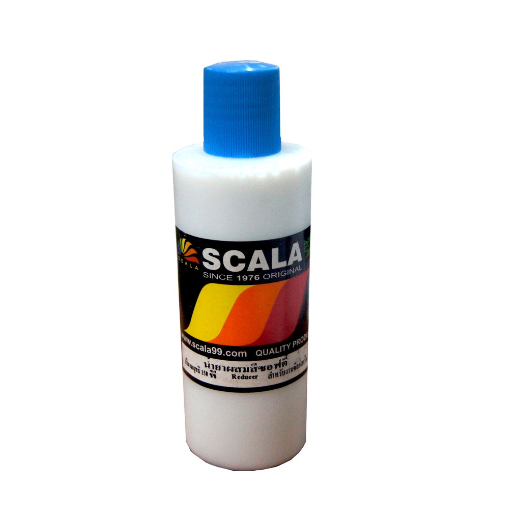 Scala น้ำยาผสมสีซอฟตี้ ขนาด 150/500/1000 ml น้ำยาเคลือบบล๊อค (1ขวด)