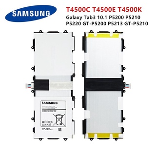 SAMSUNG แท็บเล็ต T4500C T4500E T4500K แบตเตอรี่6800MAh สำหรับ Samsung Galaxy Tab3 P5200 P5210 P5220 P5213