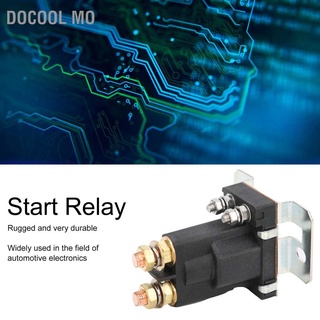 Docool Mo Start Relay 4-Pin อุปกรณ์เสริมสแตนเลสสําหรับยานยนต์ 500A 24V