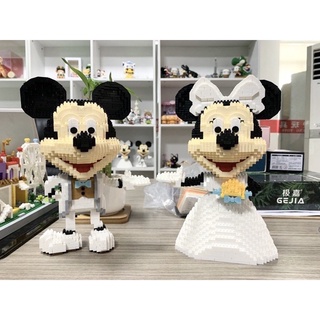 เลโก้นาโนตัวต่อคู่แต่งงานของZRK No7898-7899 Micky &amp;Minnie