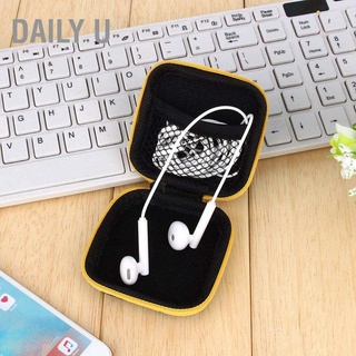 [คลังสินค้าใส]กระเป๋าเคส U Hard Gadget สําหรับใส่สายเคเบิ้ลหูฟังสายเคเบิ้ล