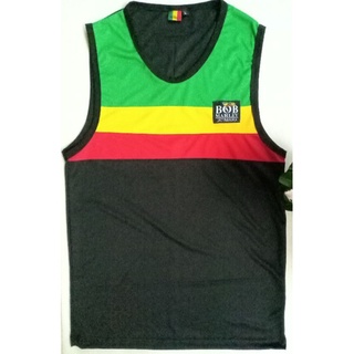 เสื้อยืด เสื้อกล้าม พิมพ์ลาย Rasta reggae jamaica bob marley สําหรับผู้ชาย