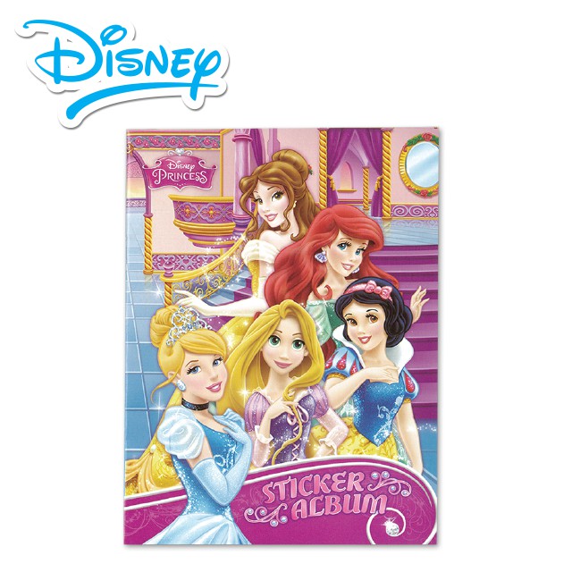 Disney สติ๊กเกอร์ 3 LAYER PRINCESS (3 LAYER STICKER SET :PRINCESS) 1 ห่อ