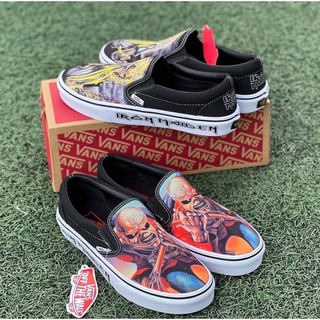 Vans Slip On IRON MAIDEN (size37-45).