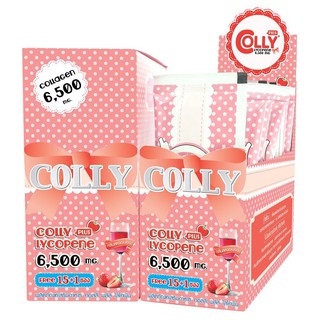 Colly Lycopene Collagen 6500 mg.คอลลี่ ไลโคปีน คอลลาเจน บรรจุ 15+1 ซอง (1 กล่อง)