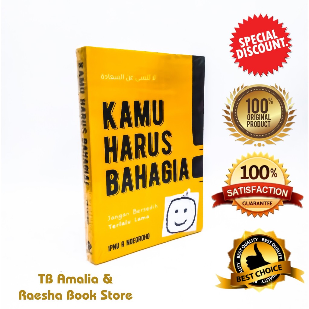 You Must Be Happy Book - Ipnu R Noegroho