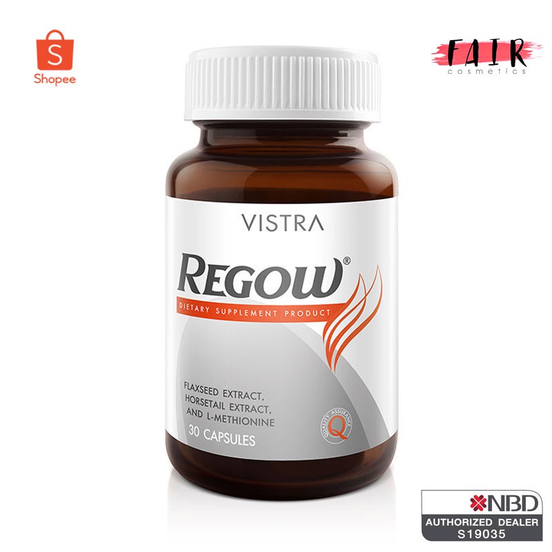 Vistra Regow วิสทร้า รีโกว บำรุงรากผม