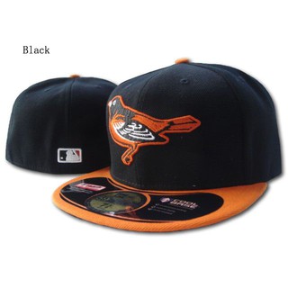 Baltimore Orioles หมวกแก็ปสําหรับผู้ชายผู้หญิงสามารถปรับได้ 59 Fifty