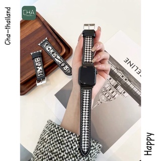 Yolo สายหนังลายใหม่ ! สาน watch จ7/6/SE/5/4/3/2/1 พร้อมส่ง งานดี ใส่ง่าย สายนาฬิกา series watch สายนาฬิกา