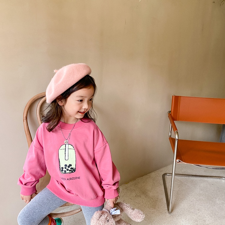 เสื้อสเวตเตอร์หนังปลา 2 สีสําหรับเด็กชายและเด็กหญิงเกาหลี ข67-21062