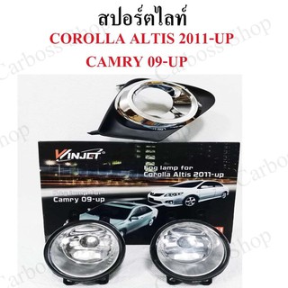 ไฟสปอร์ตไลท์ COROLLA ALTIS 2011-UP/ CAMRY 09-UP ยี่ห้อ Pentier ดีที่สุดในท้องตลาด