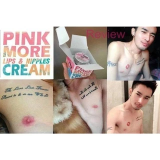 (Lotปรับใหม่)💯 Pink More Cream ครีมทาปากและหัวนมชมพู (สีของแต่ละ lot อาจต่างกันเพราะเป็นกรดผลไม้ โปรดอ่านก่อนสั่งสินค้า)