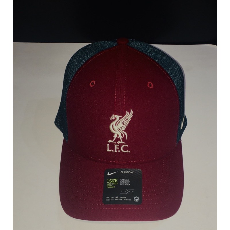 หมวก Nike Liverpool FC (สีแดง / เขียว)