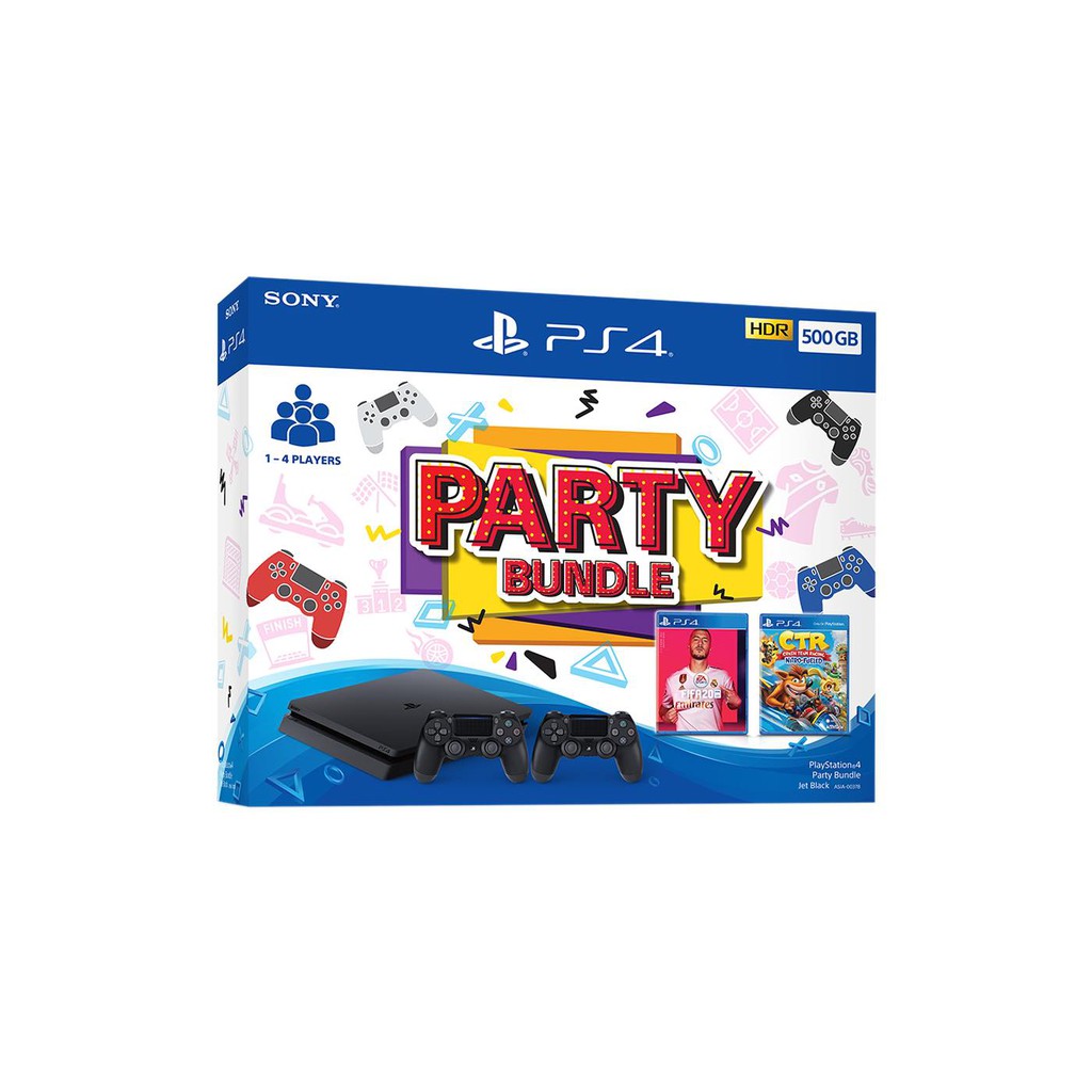 PS4 มือหนึ่ง : PLAYSTATION 4 SLIM 500GB PARTY BUNDLE