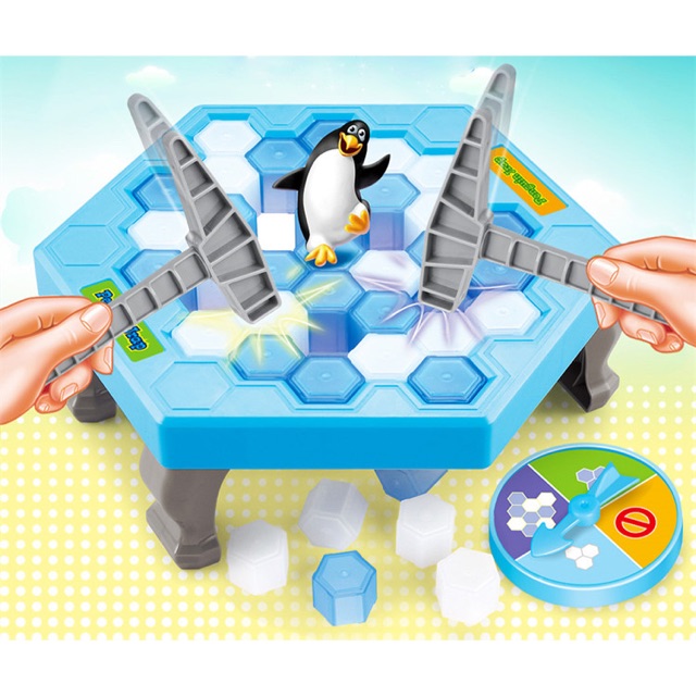 💥จัดโปร💥 #Penguin trap #เกมทุบพื้นน้ำแข็ง ระวังให้ดีอย่าให้เพนกวินตกลงมา