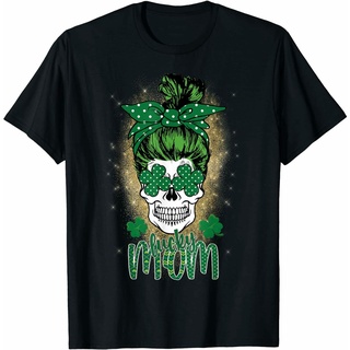 เสื้อยืดผ้าฝ้ายพิมพ์ลายขายดี ลดราคา เสื้อยืดลําลอง แขนสั้น พิมพ์ลาย Lucky Mom Shamrock 2022 แฟชั่นฤดูร้อน สําหรับผู้ชาย