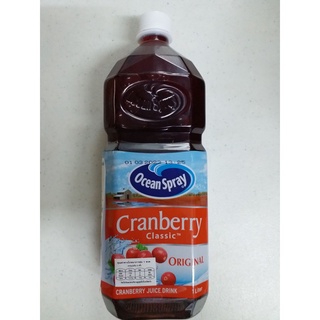 Ocean Spray Cranberry Classic Juice Drink Original เเครนเบอร์รี่ คลาสสิค(น้ำแครนเบอร์รี่จากUSA✈)🧃🧃🍷1ลิตร🥤🍹🍹