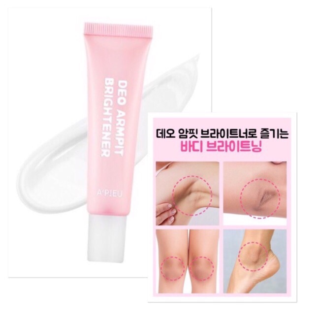 ส่งฟรี !!!A'PIEU Deo Armpit Brightener | Shopee Thailand