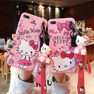 Hello Kitty Soft Case For Realme C17 7i 7 C15 C12 C11 C3 C2 C1 V3 6i 5 5i 5s Narzo 20 Pro 10 X 2 Pro U1 Case HelloKitty