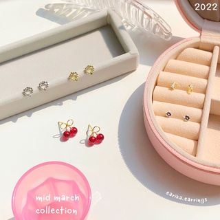 earika.earrings - ต่างหูเงินแท้ S92.5 (เจาะ) เหมาะสำหรับคนแพ้ง่าย - คอลเลคชั่นกลางเดือนมีนาคม 2022 (1)