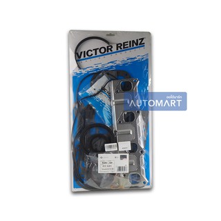 VICTOR REINZ ปะเก็นชุดใหญ่ ISUZU TFR 2.5 (4JA1) (ฝาเหล็ก CHERRY) 01C4JA1 จำนวน 1 ชิ้น