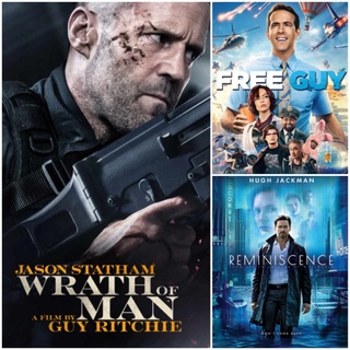 DVD หนังใหม่ ☆Free Guy☆Wrath Of Man☆Reminiscence มัดรวม 3 เรื่องดัง #หนังฝรั่ง #แพ็คสุดคุ้ม (ดูพากย์ไทยได้-ซับไทยได้)