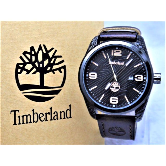Timberland นาฬิกาข้อมืออะนาล็อก สายหนัง 3.8-20